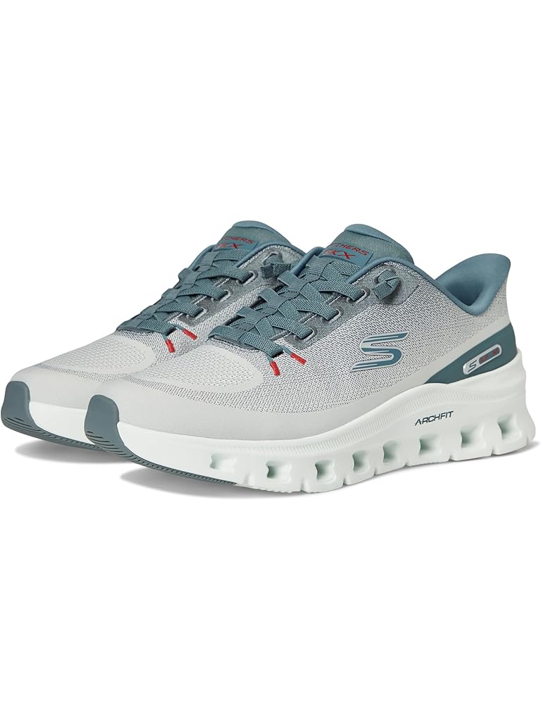 White SKECHERS Arch Fit Glide-Step Pro Hands Free Slip-In