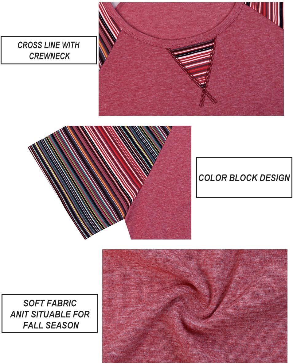 CARCOS Plus Size Tops for Women Short Sleeve Shirt Summer Star/Leopard/Tie Dye/Flower Crewneck Pullover Tunic XL-5XL - Image 4