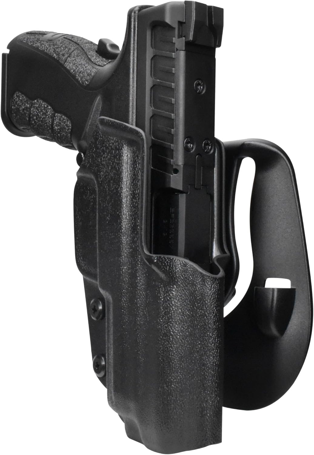 Paddle Holster OWB - Select Gun Model, Right-Handed Draw, Adjustable Cant/Retention, Optics Ready, Outside The Waistband Kydex Holster, American Made, Custom fit to Your Gun