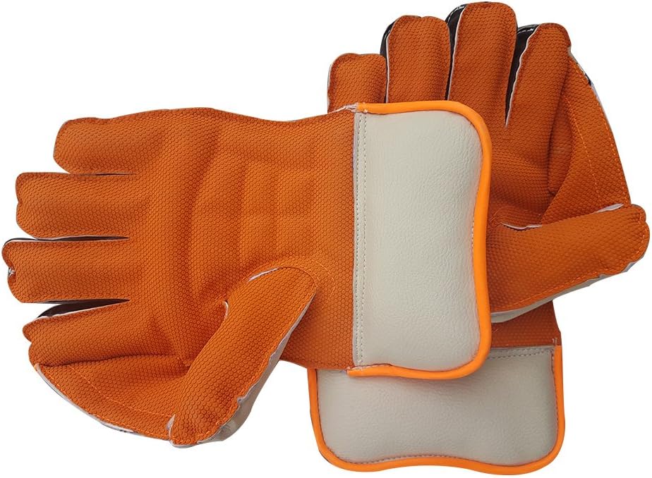 JetFire Youth Wicket Keeping Gloves Age Group (8-15 Years) (Youth, Orange)