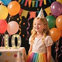 Vista 274 de Foaky LED Letter Lights Sign Marquee Light Up Letters Sign for Night Light Wedding/Birthday Party Battery Powered Christmas Lamp Home Bar