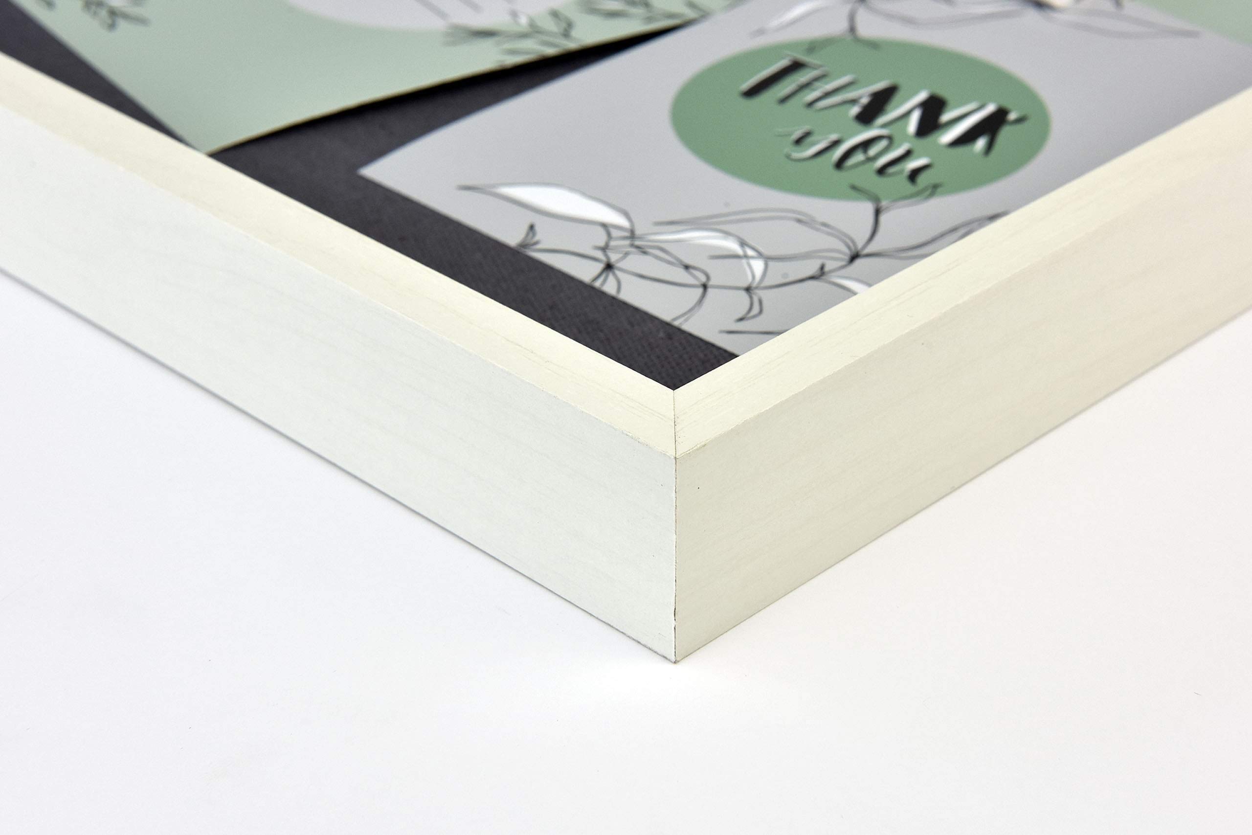 accent by nielsen Collage con clip, 8 foto ciascuno 10x15 cm, bianco/grigio