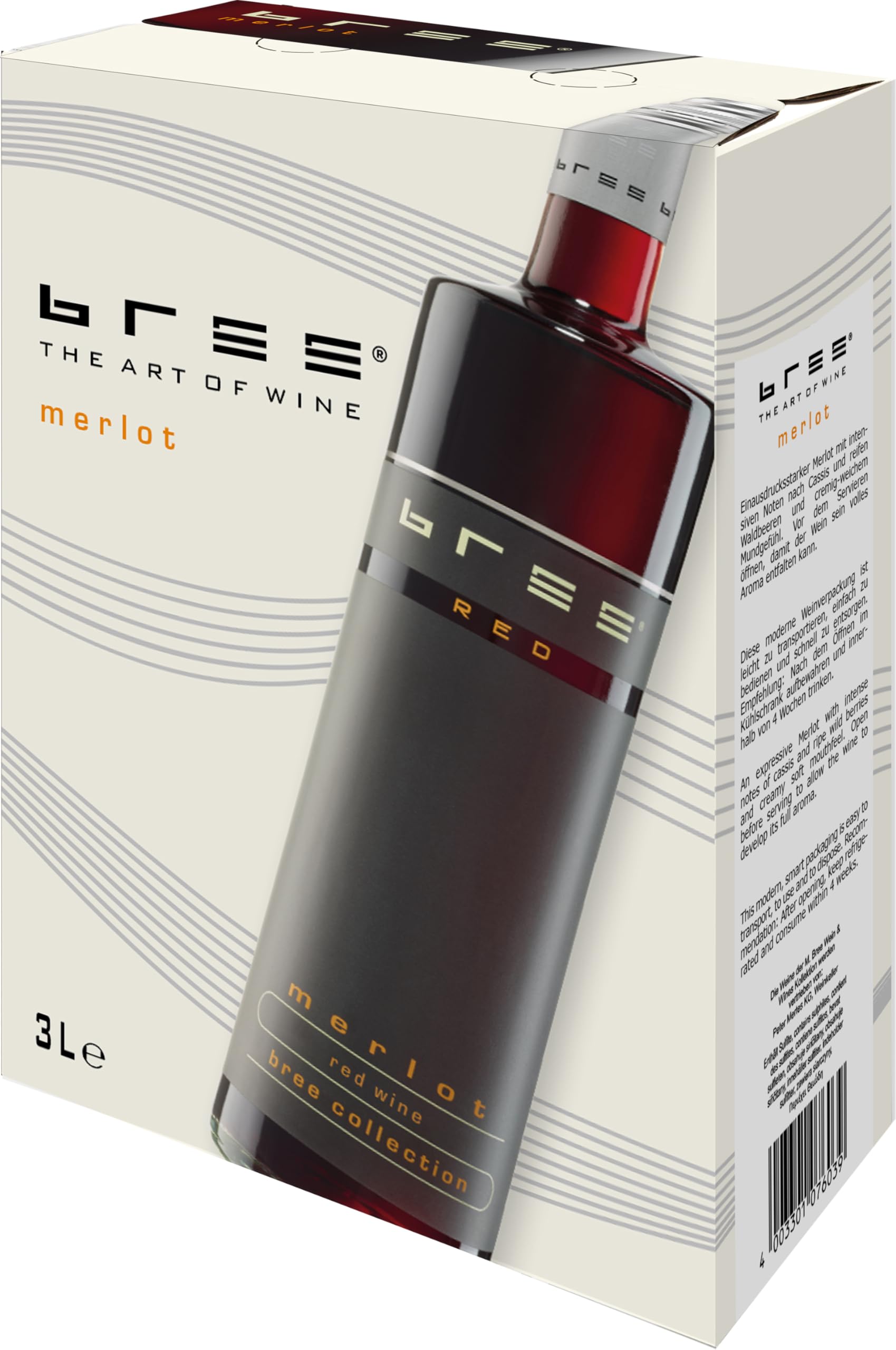 Bree Merlot trocken 3,0l