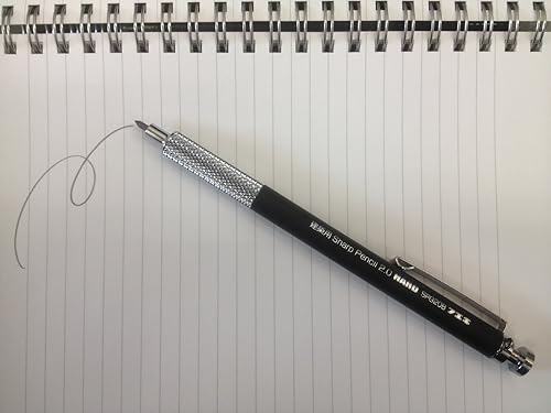 Miniatura 3 de Fueki Garigori HB SPG20B-H - Portaminas para arquitectura, 0.08 pulgadas (0.079 in), tipo duro