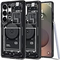 Vista 24 de Spigen Ultra Hybrid MagFit Diseñado para Funda Galaxy S24 FE (2024) - Blanco