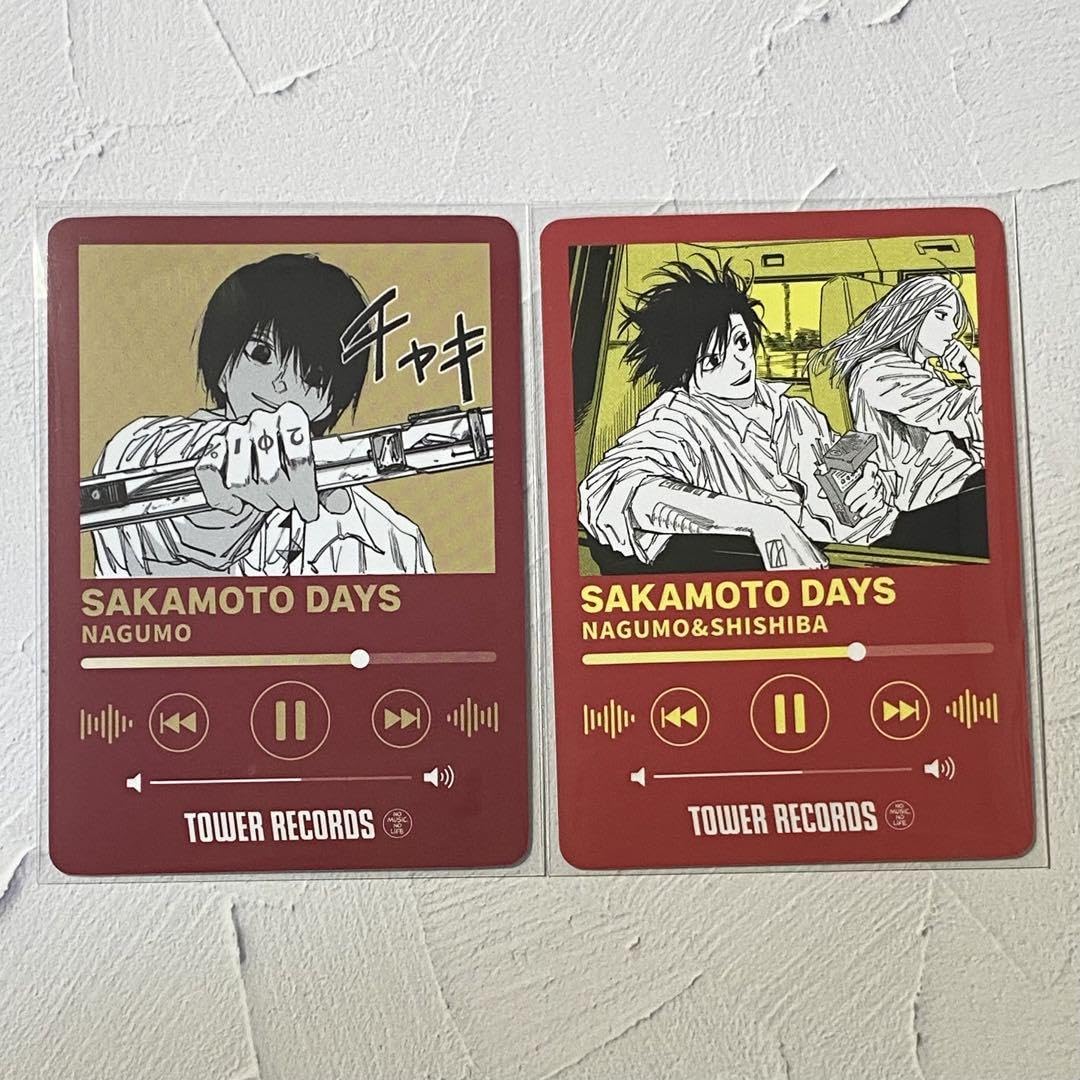 サカモトデイズ ミュージックプレイヤー風トレーディングカード 南雲 神々廻 Amazon.co.jp: サカモトデイズ タワレコ カフェ ミュージック