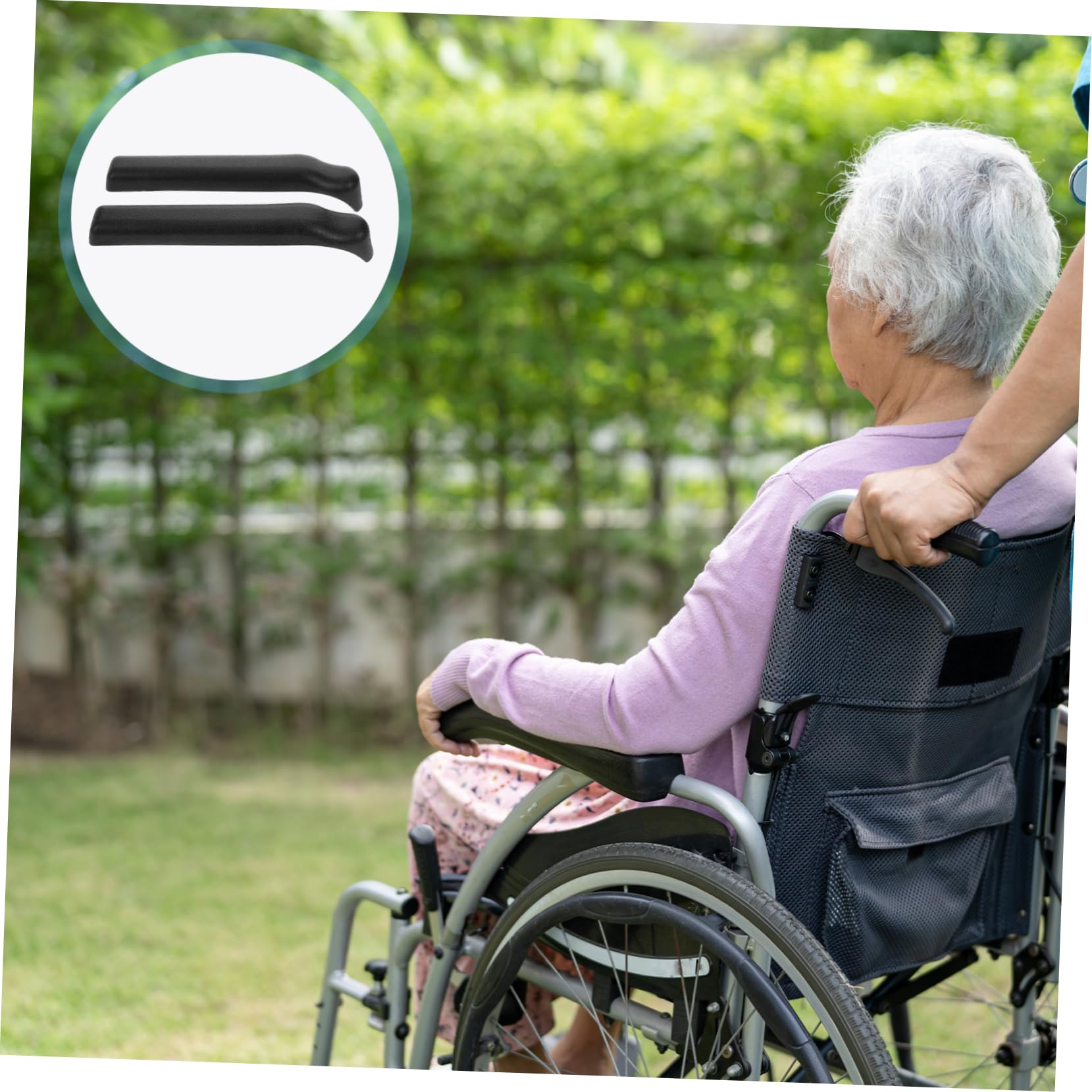 3 Ensembles Coussinets Accoudoirs pour Surface Dure et Résistante Stabilité Renforcée pour Seniors et de Soins