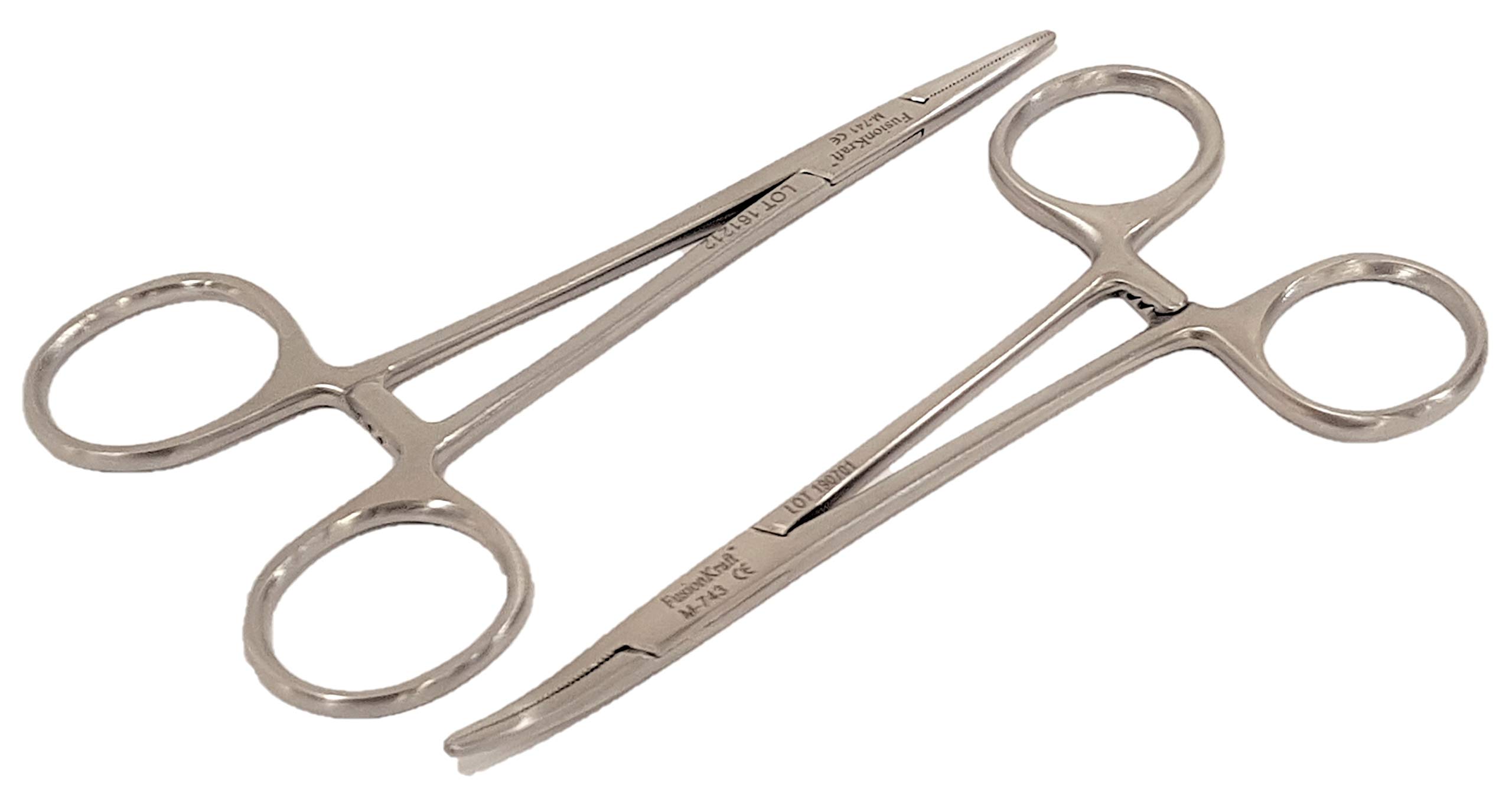 FusionKraft Mosquito Artery Forceps, Set of one each of Straight & Curved Serrated Jaw, 5" (B08XPG5SR5) Amazon Price History, Amazon Price Tracker