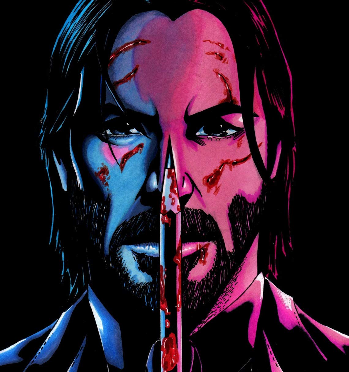 Buy John Wick Chapter 2 , John Wick Art Print, John Wick Movie , John