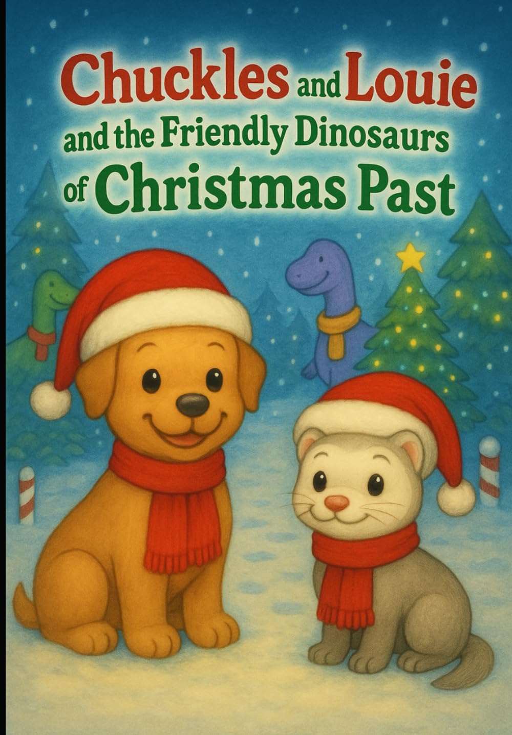 Chuckles and Louie and the friendly dinosaurs of Christmas past (Chuckles & Louie Adventures)