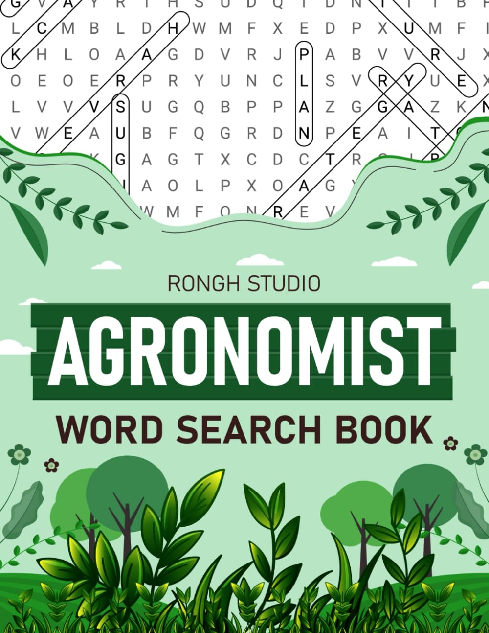 Agronomist Word Search Book: Agronomist Terms Themed Puzzle Book