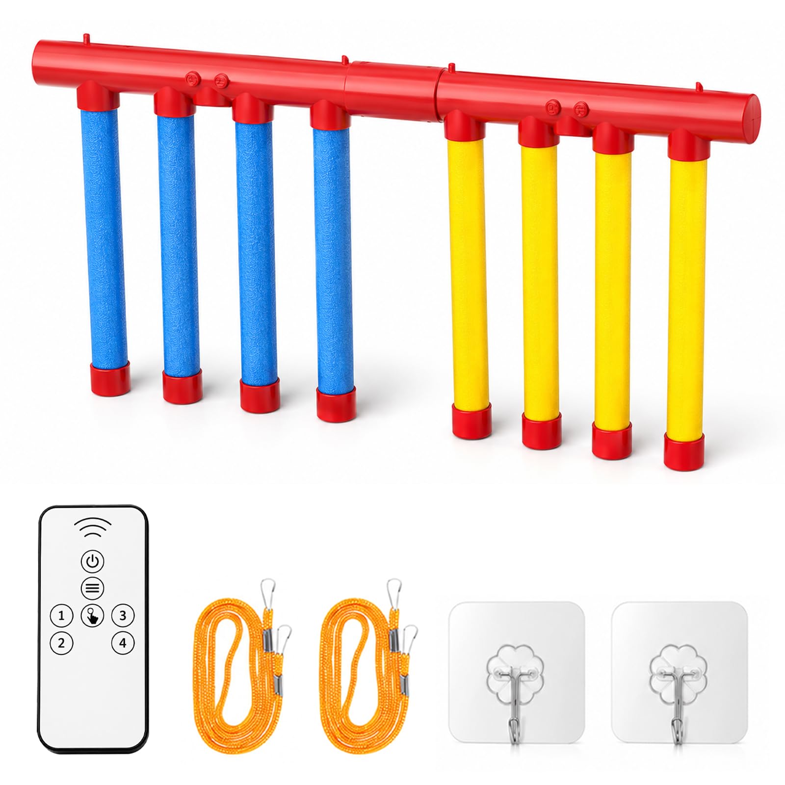 Reflex Challenge Game – Drop Stick Reaction Trainer con 3 modalità di | Bastoncini cadenti a 3 livelli | con istruzioni vocali e telecomando | per esercitarsi in solitaria o doppia coordinazione