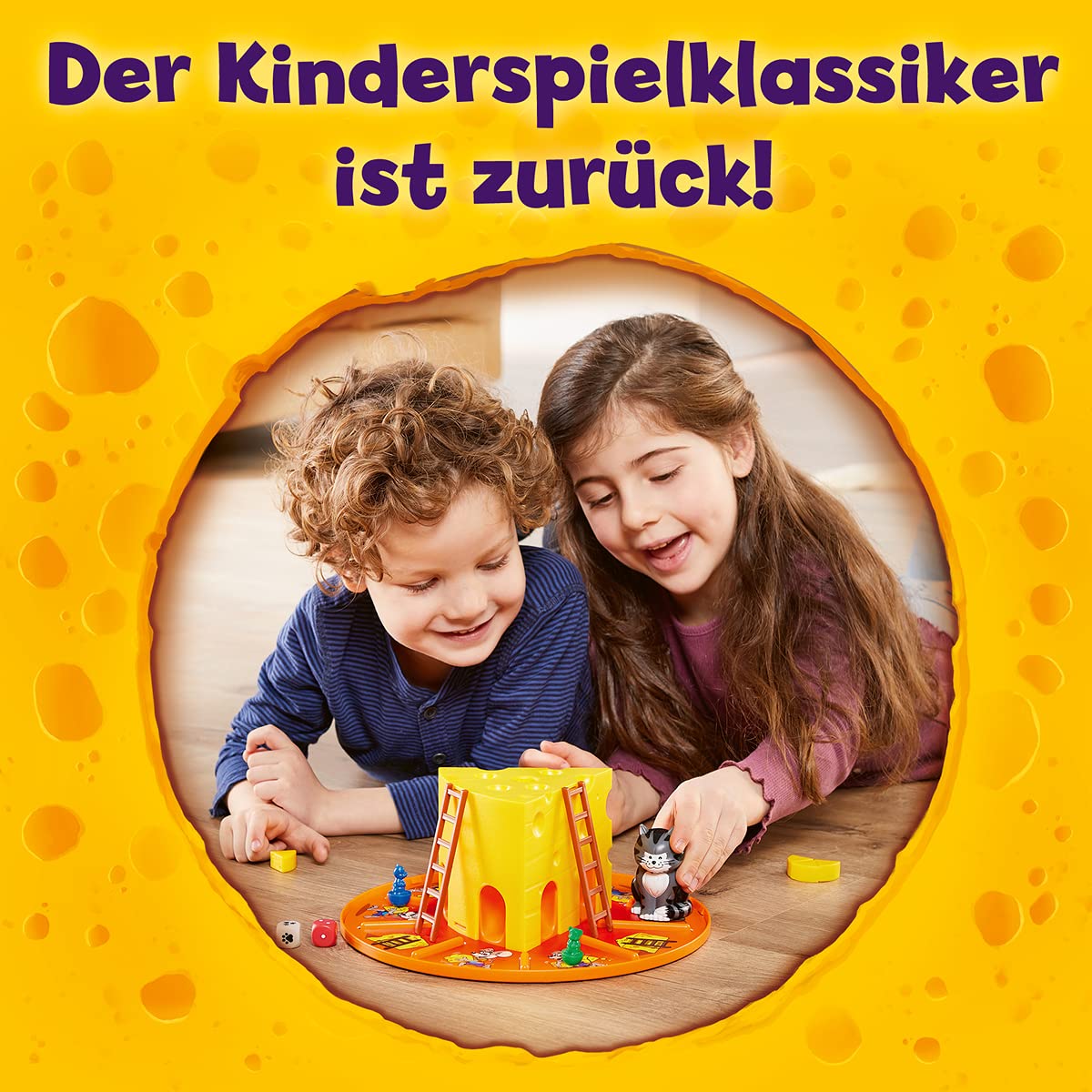 Ravensburger 26423 - Die Maulwurf Company & Kinderspiele 24562 - Max Mäuseschreck - Würfelspiel für 2 bis 4 Spieler, Kinderspiel ab 4 Jahren