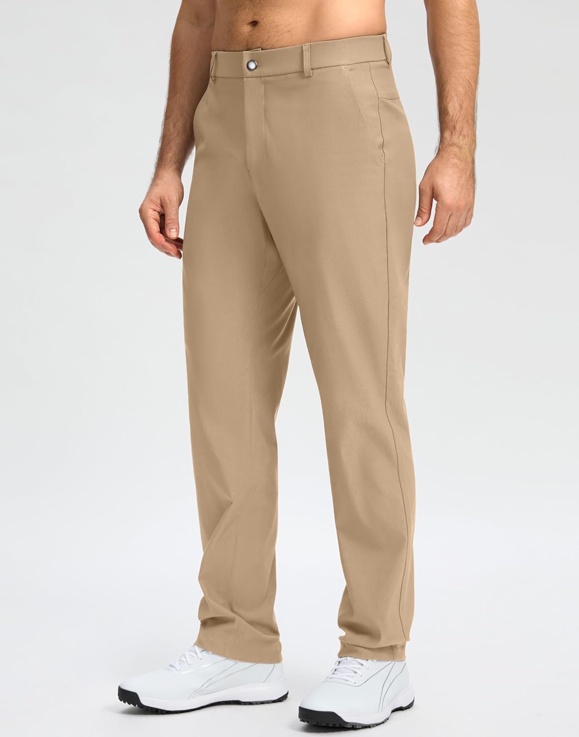 Mens Golf Pants 30"/32"/34" Stretch Dress Pants Quick Dry Casual Slacks Work Business Trousers for Men with Pockets - Image 2