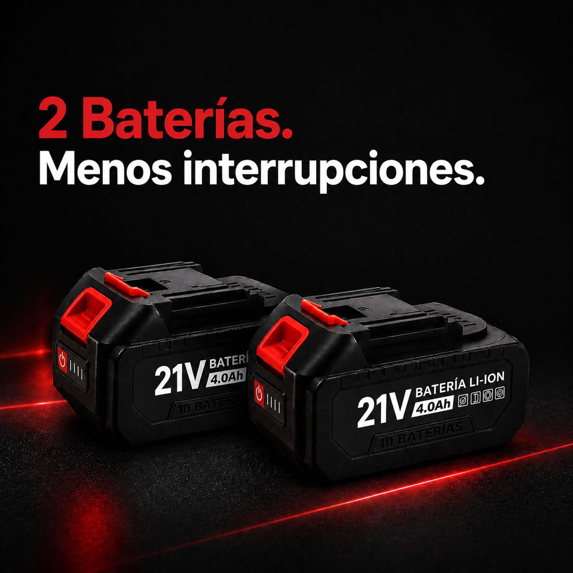 Llave de Impacto Inalámbrica 1/2 Pulgada, 1200 Nm Brushless, 2 Baterías 4,0Ah, Cargador Rápido, 5 Vasos 17/19/21/22/24 mm, para Cambio de Ruedas, Coche y Bricolaje