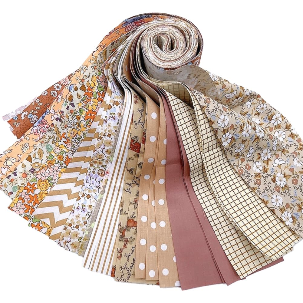 Tissu patchwork Jelly Roll de 40 bandes pour simplifier vos travaux manuels