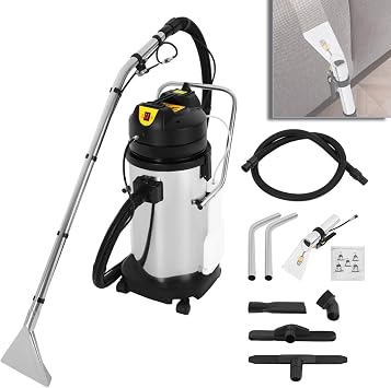 Carpet Cleaner Machine 1049W,3 in 1 Upholstery Cleaner Commercial Vacuum Cleaner 10L 40L Tanks 230mbar Suction Smartwash Automatic Carpet Cleaner Machine, Professional Multi-Surface Cleane