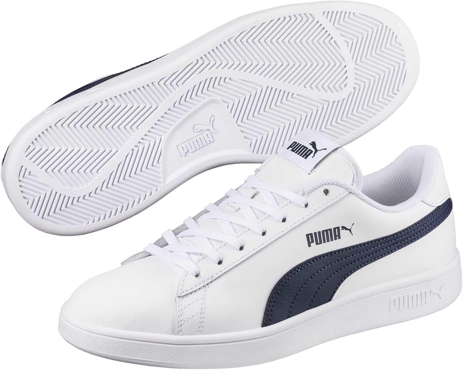 Puma Unisex Adults Smash V2 L Low-Top Sneakers image 5