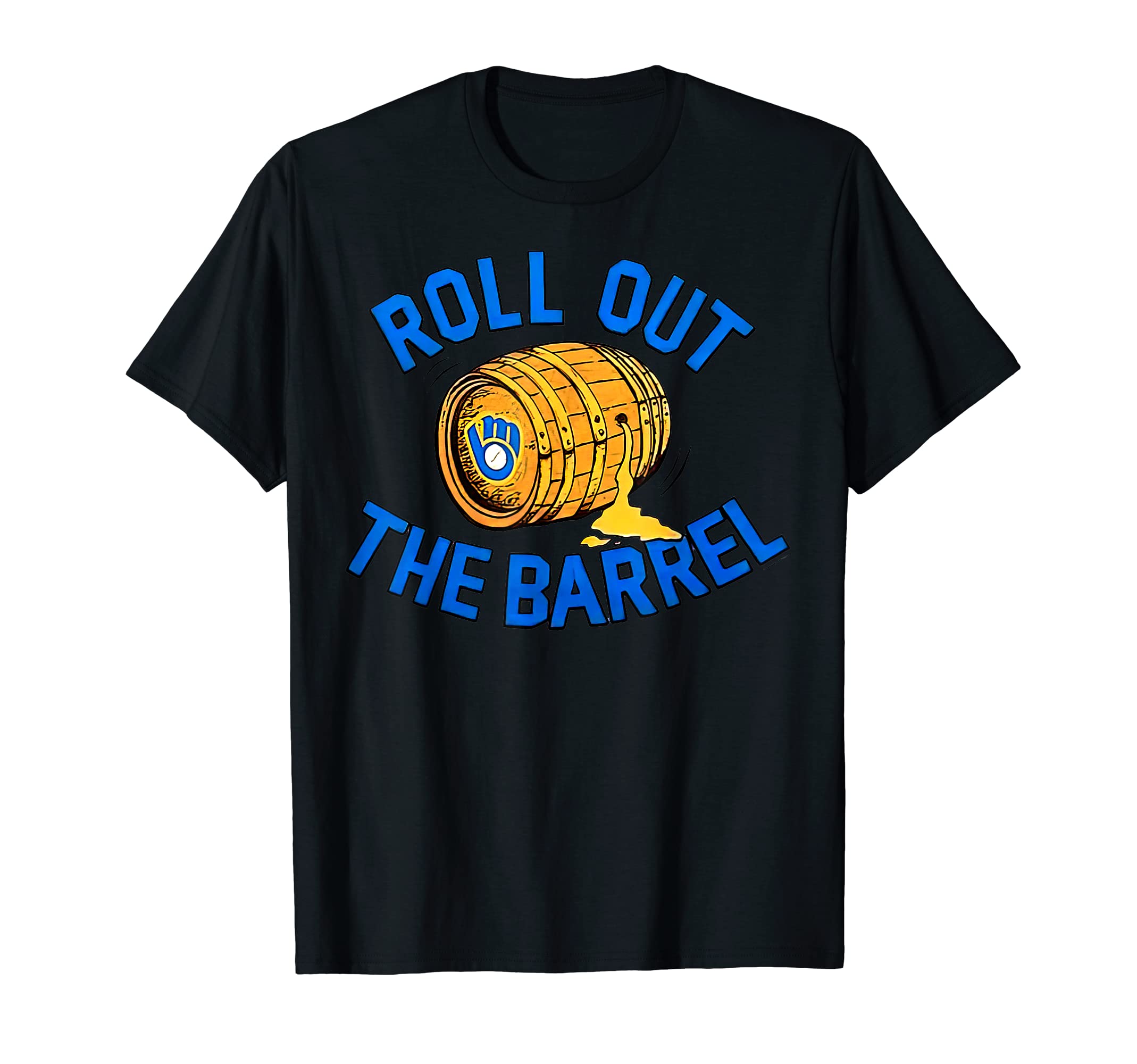 Brewers Roll Out The Barrel T-Shirt