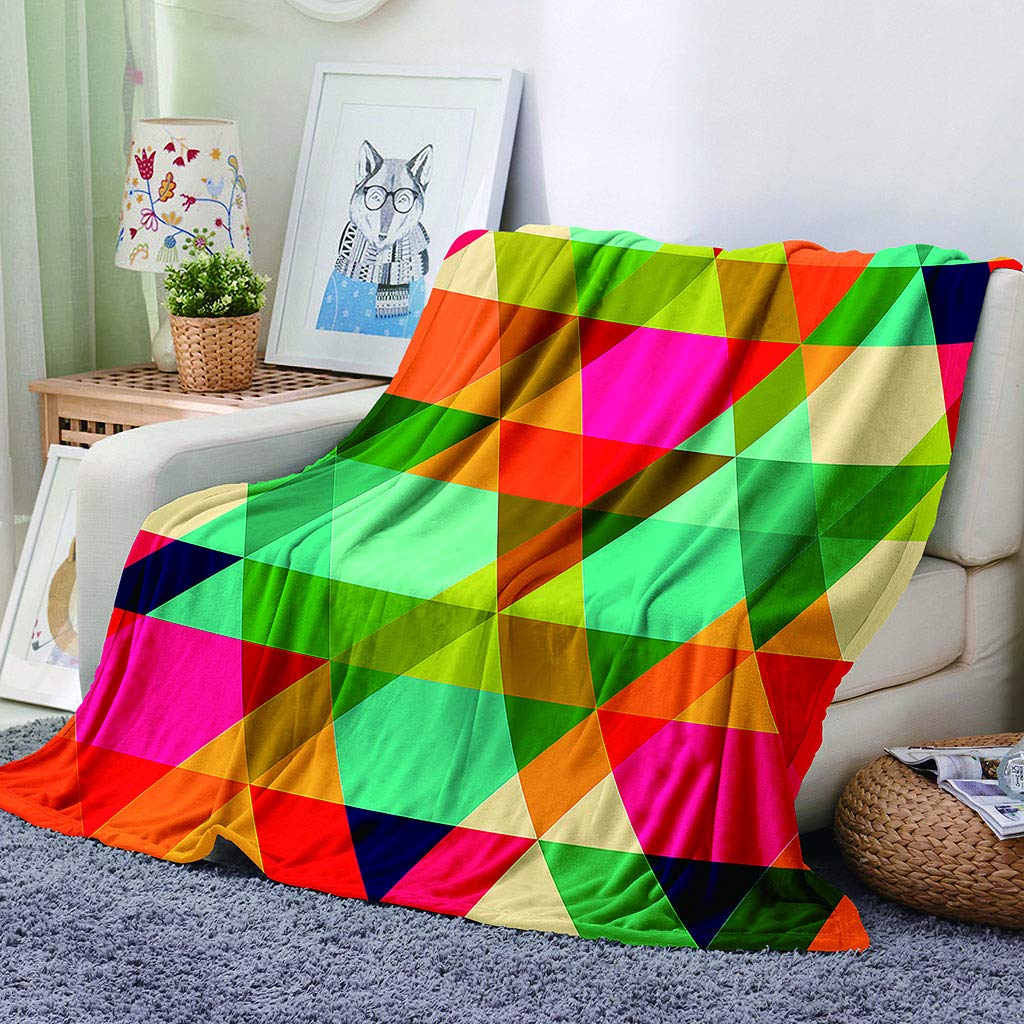 Chickw11 Coperta In Microfibra Flanella Morbidissima – Leggera E Calda Per Tutte Le Stagioni, 100x150cm, Scoiattolo – Per Divano, Letto, Campeggio - 2