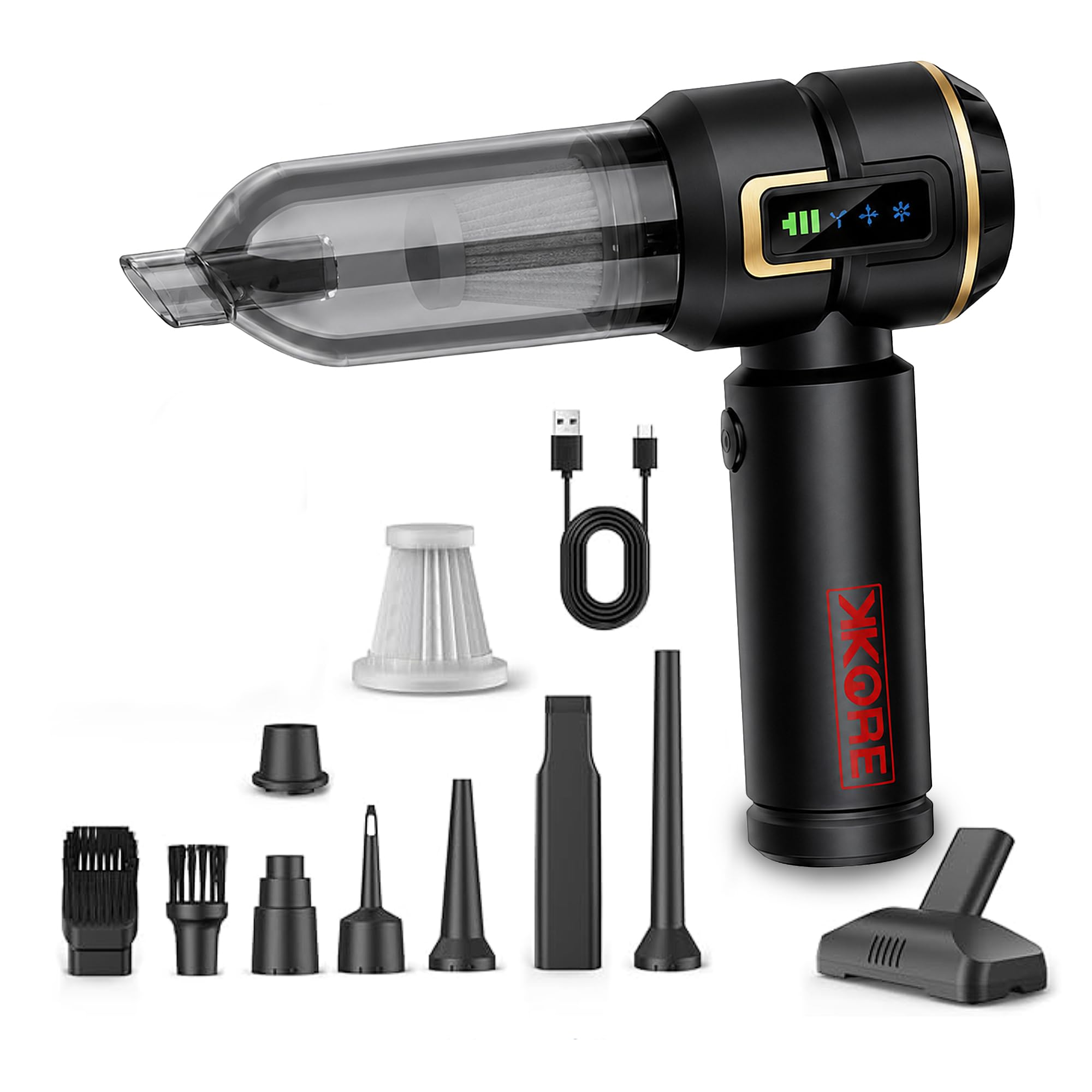 KKORE Typhoon Cordless Car Vacuum Cleaner 4-in-1 - Image 1