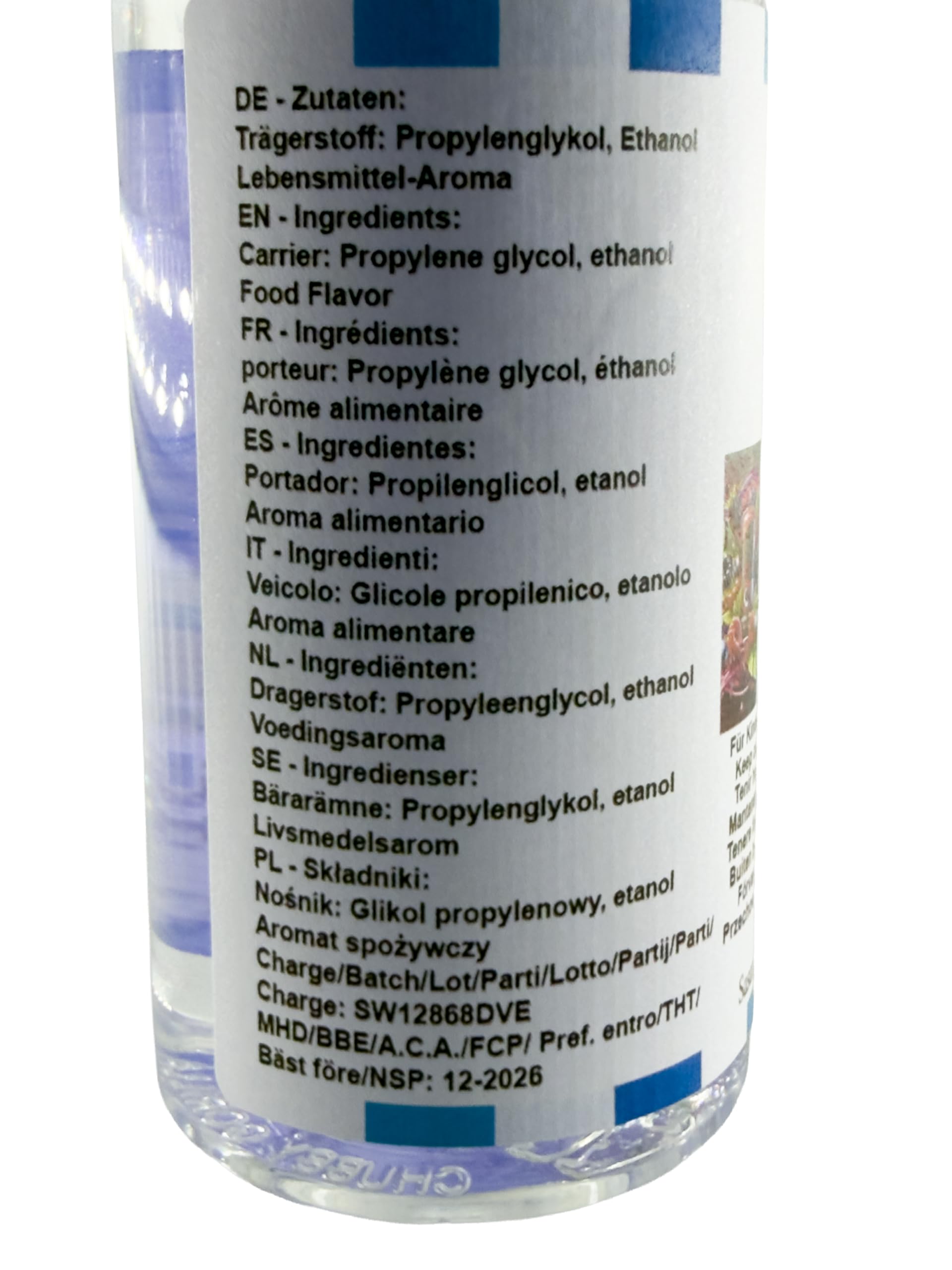 Energy Drink leśne owoce aromat koncentrat – Wegański – Sasami – 100ml