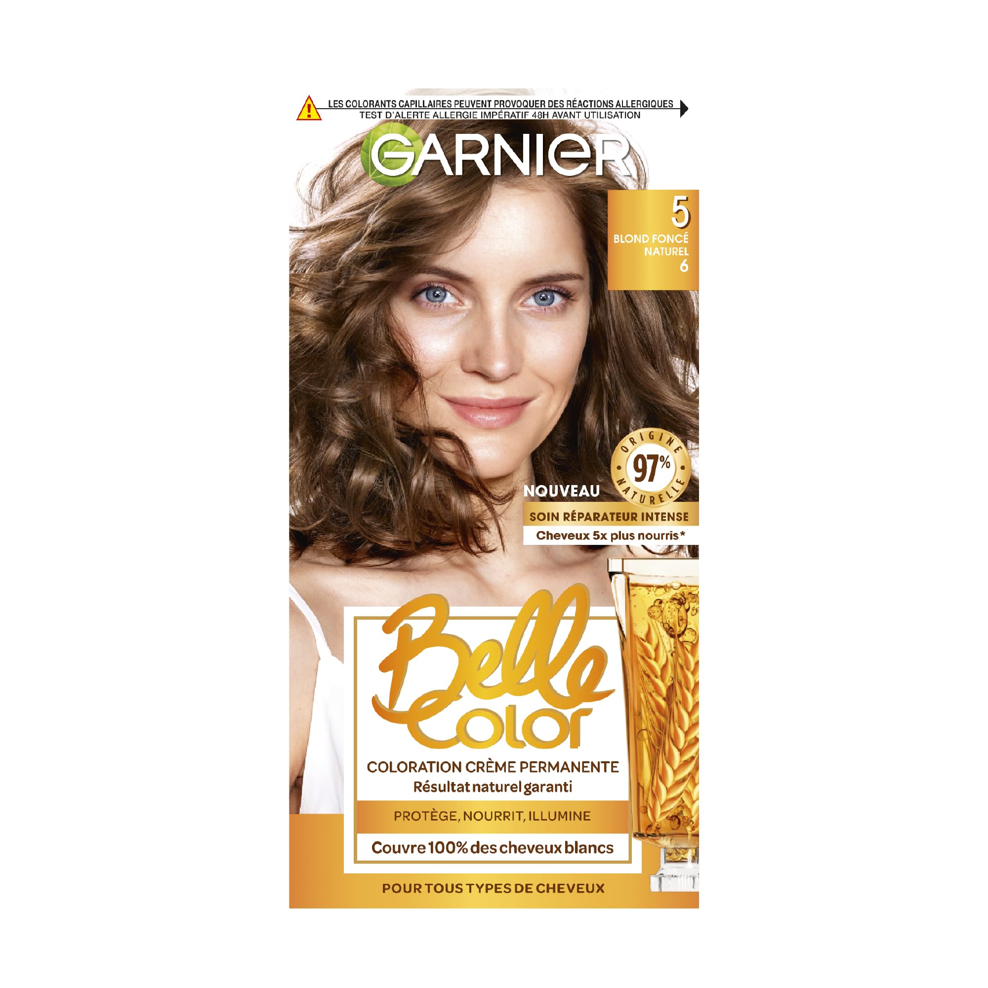Garnier Belle Color - Coloración permanente, tinte rubio (1 unidad)