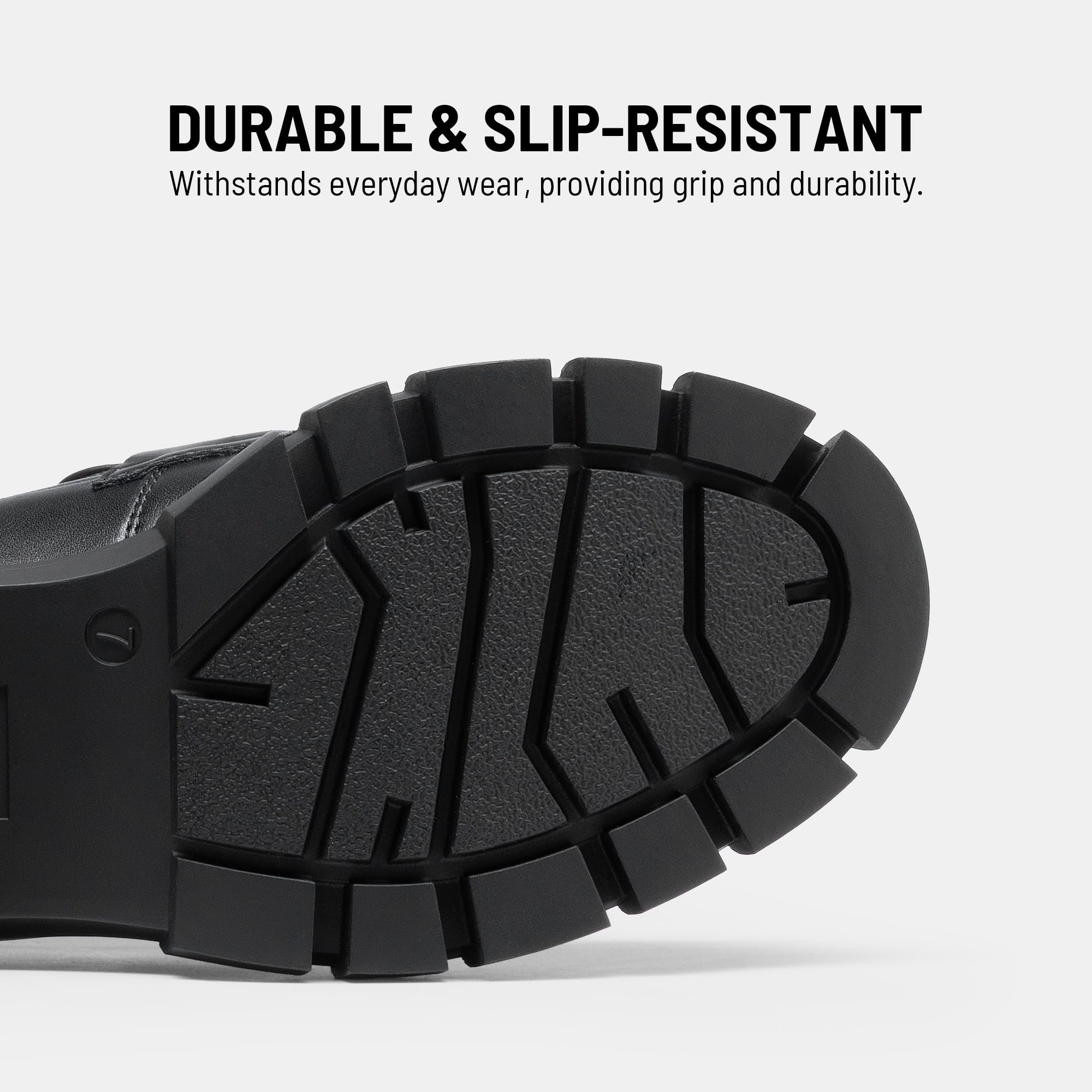 DREAM PAIRS Women's Platform Chunky Loafers