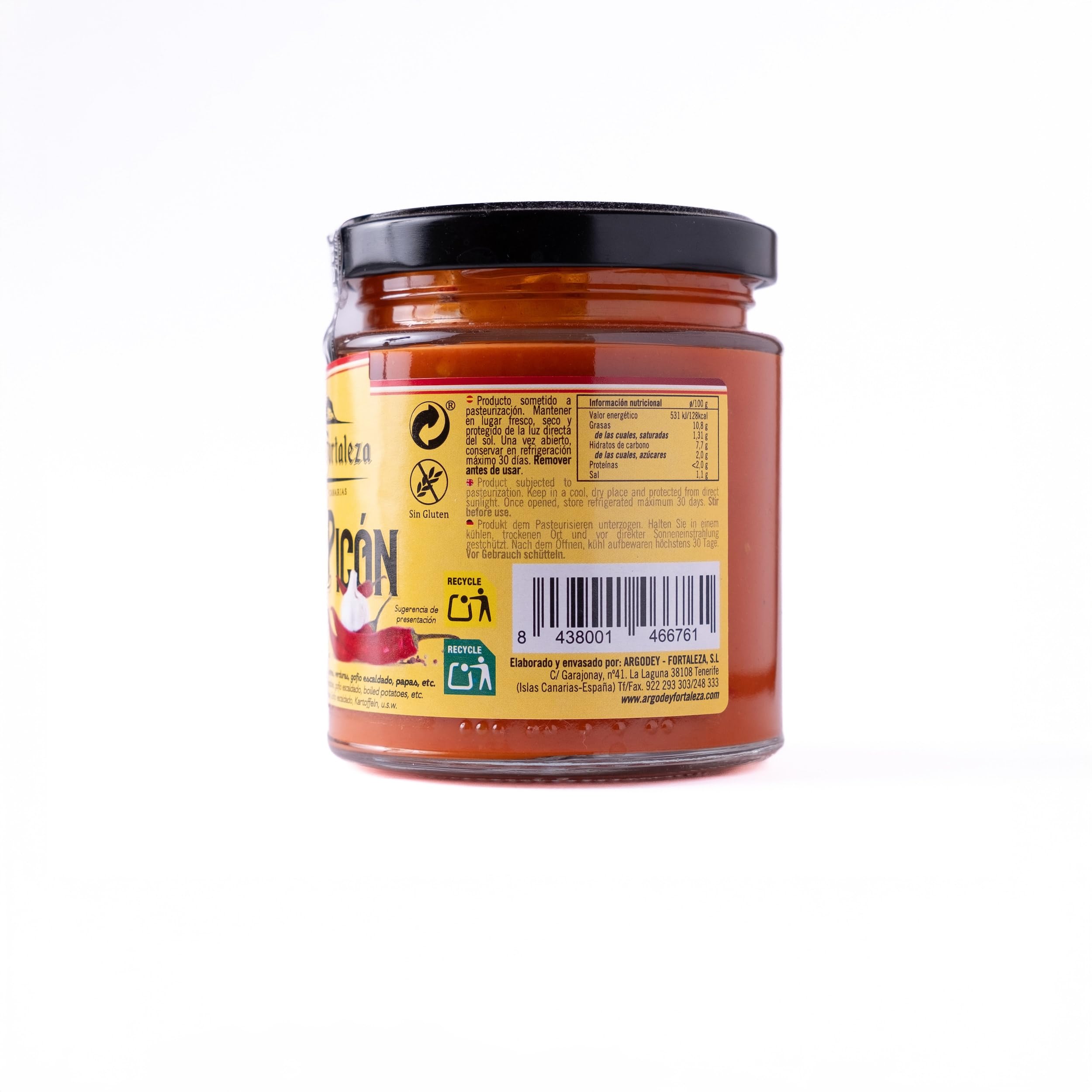 Mojo Picón Suave 200g - Autentica Salsa Canaria para Untar, Tostadas, Arepas