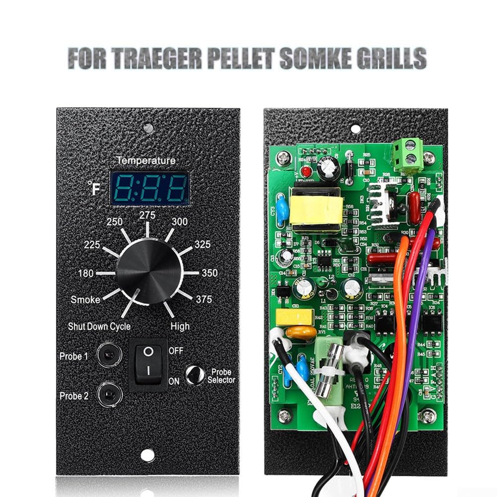 Grill-Temperaturregler, BBQ-Kochtemperatur für TRAEGER GRILLS Partikelgrill-Temperaturregler Neues PID-Programm TR039
