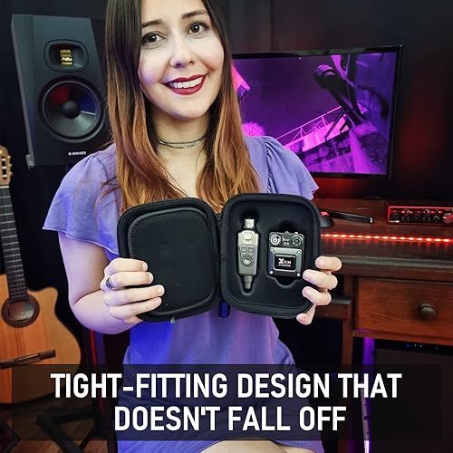 Miniatura 4 de Xvive Estuche rígido CU4 para U4U45 sistema inalámbrico de monitor intrauditivo para monitoreo en la etapa