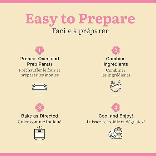 Miniatura 6 de XO Baking Co. Mezcla de galletas gourmet de avena sin gluten sin transgénicos Kosher sin arroz sin lácteos sin soja sin maní sin conservantes sin