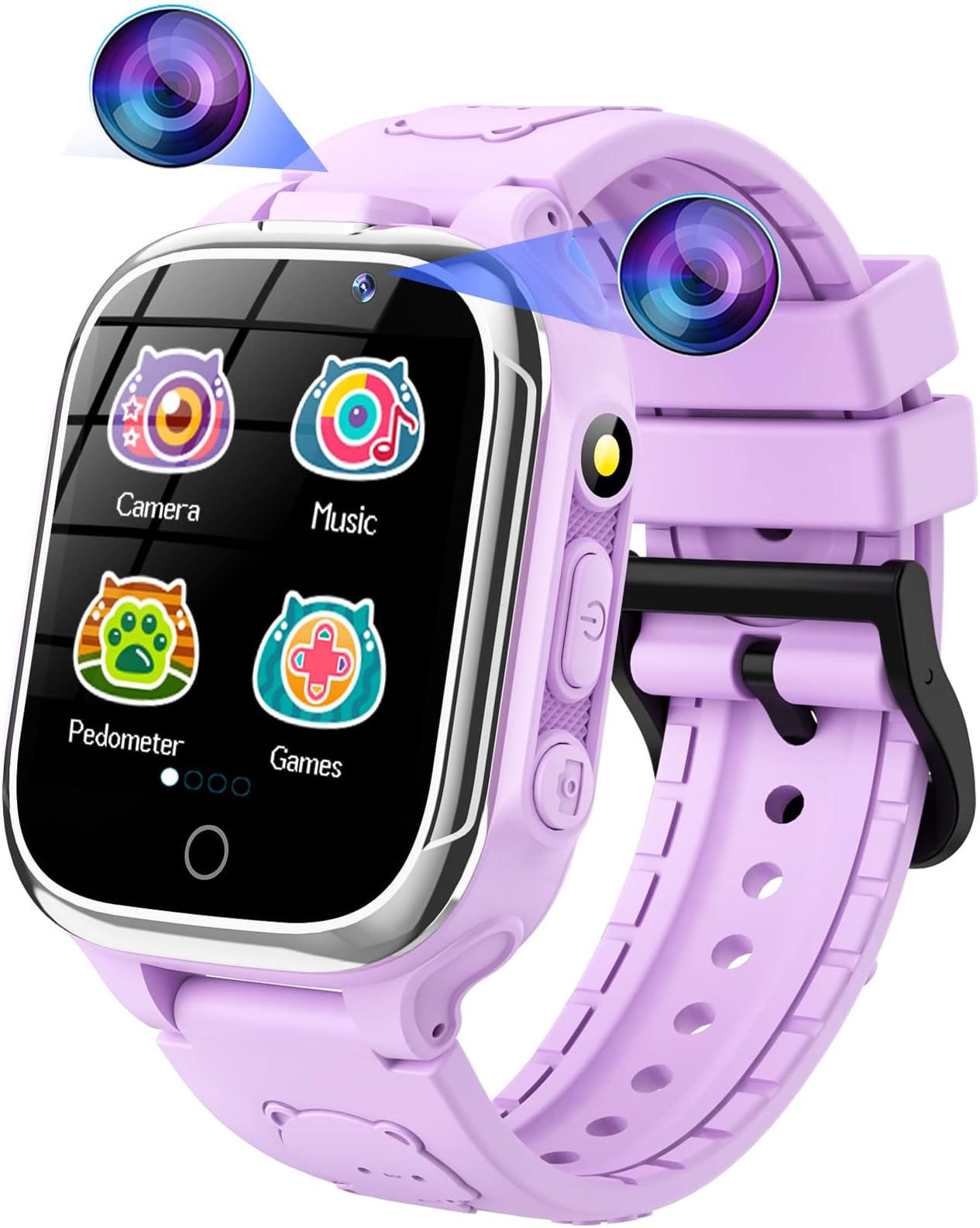 Smartwatch Bambini ELEJAFE 2024 - 24 Giochi, Telecamera, Chiamate SOS, Regalo Perfetto 3-12 Anni - Foto 9