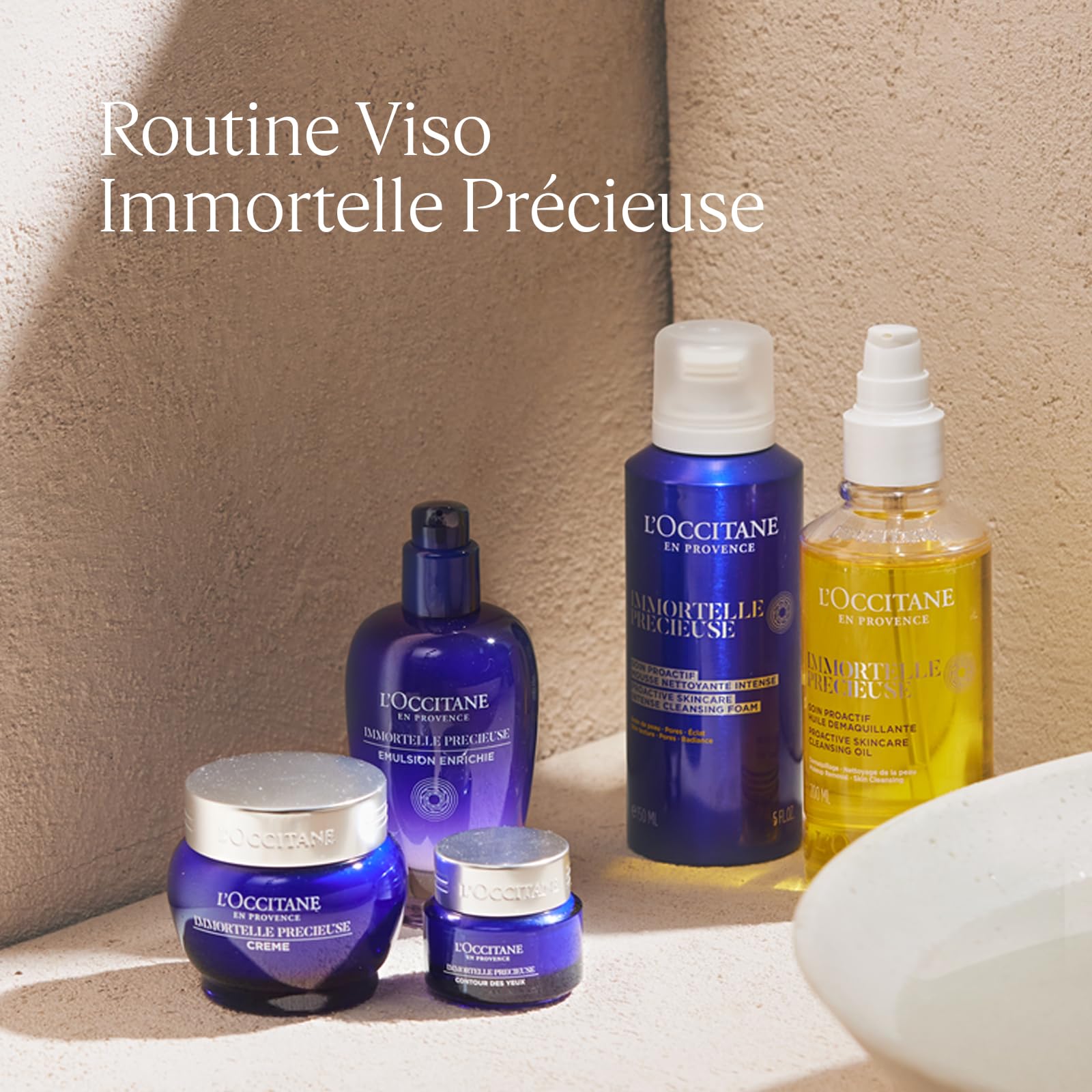 L'OCCITANE - Olio struccante Immortelle Précieuse - 200 ml - Rimuove il trucco, anche waterproof - Prodotto in Francia