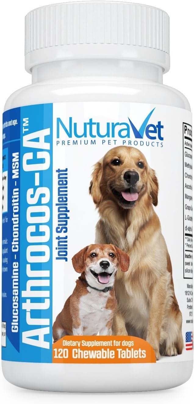 ArthrocosCA Hip & Joint Support Supplement For Dogs With