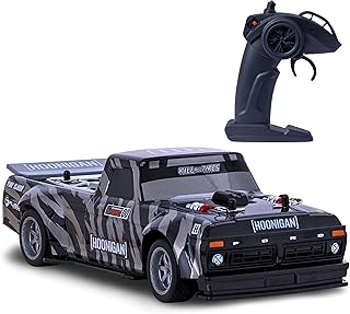 Flybar Hoonigan, Hoonitruck Remote Control Car for Kids – RC Car, RC Cars, Race Car, 3.7V, 2.4 GHz, Detailed Replica Design, USB Rechargeable Battery Included, 1:16 Scale, 150 ft Range, 6 Mph
