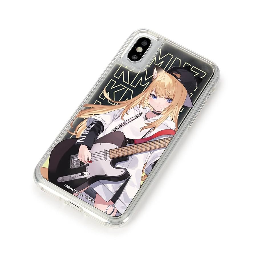 KMNZ スマホケース Amazon.co.jp: KMNZ 描き下ろしイラスト LITA ギター演奏ver