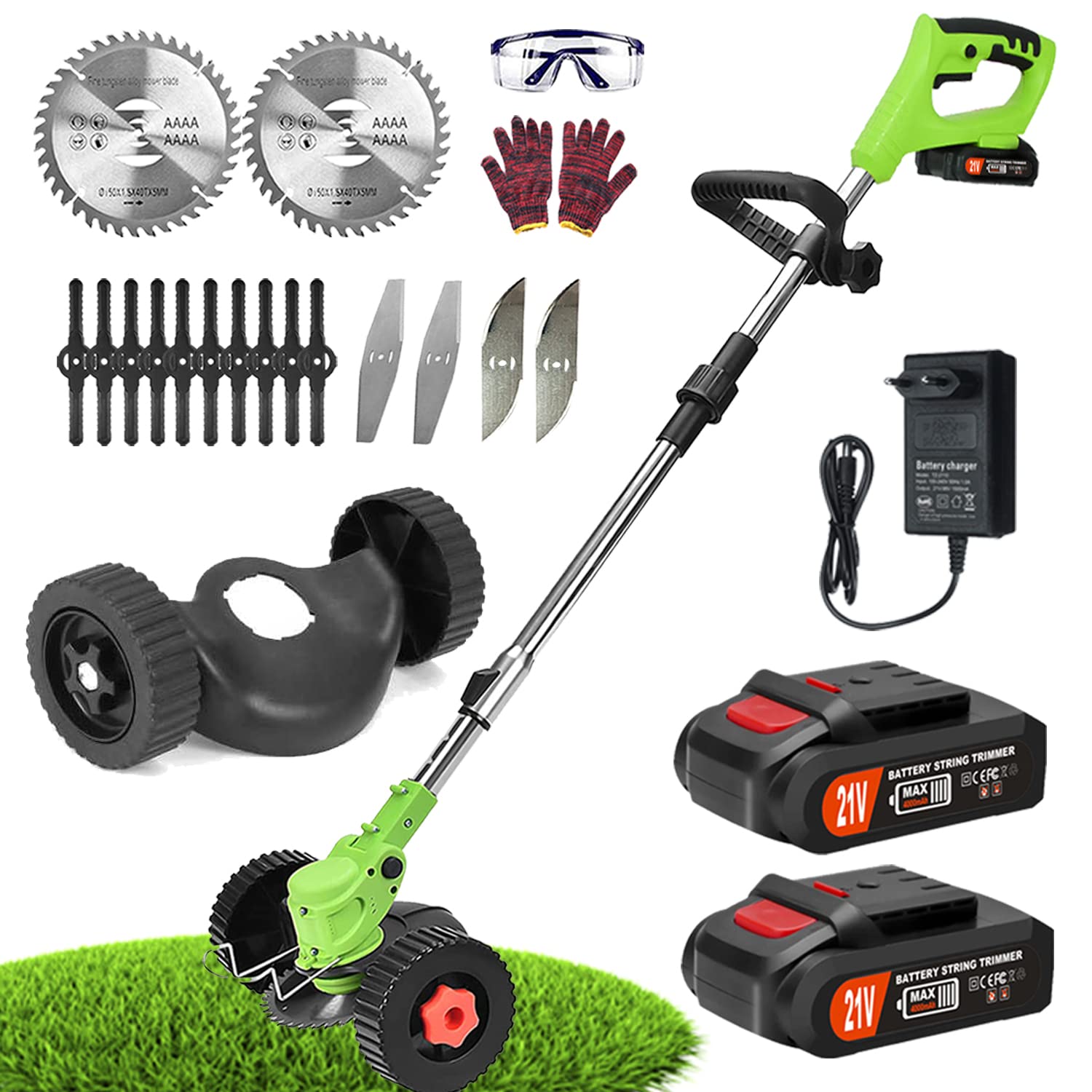 Buy Weed Wacker Cordless Electric Weed Eater Battery Powered Grass