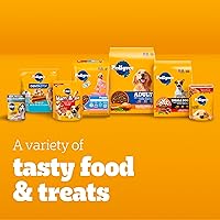 Vista 11 de Alimento húmedo para perros adultos Pedigree, trocittos de carne con salsa