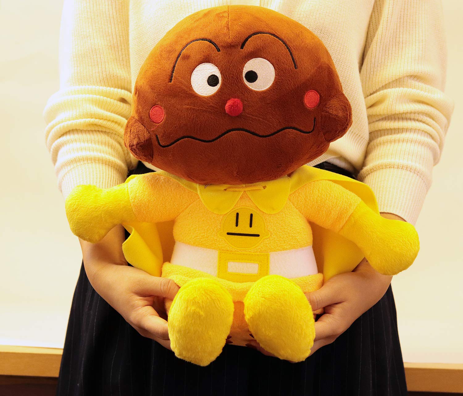 Amazon.co.jp: 吉德 アンパンマン 抱き人形カレーパンマン ぬいぐるみ