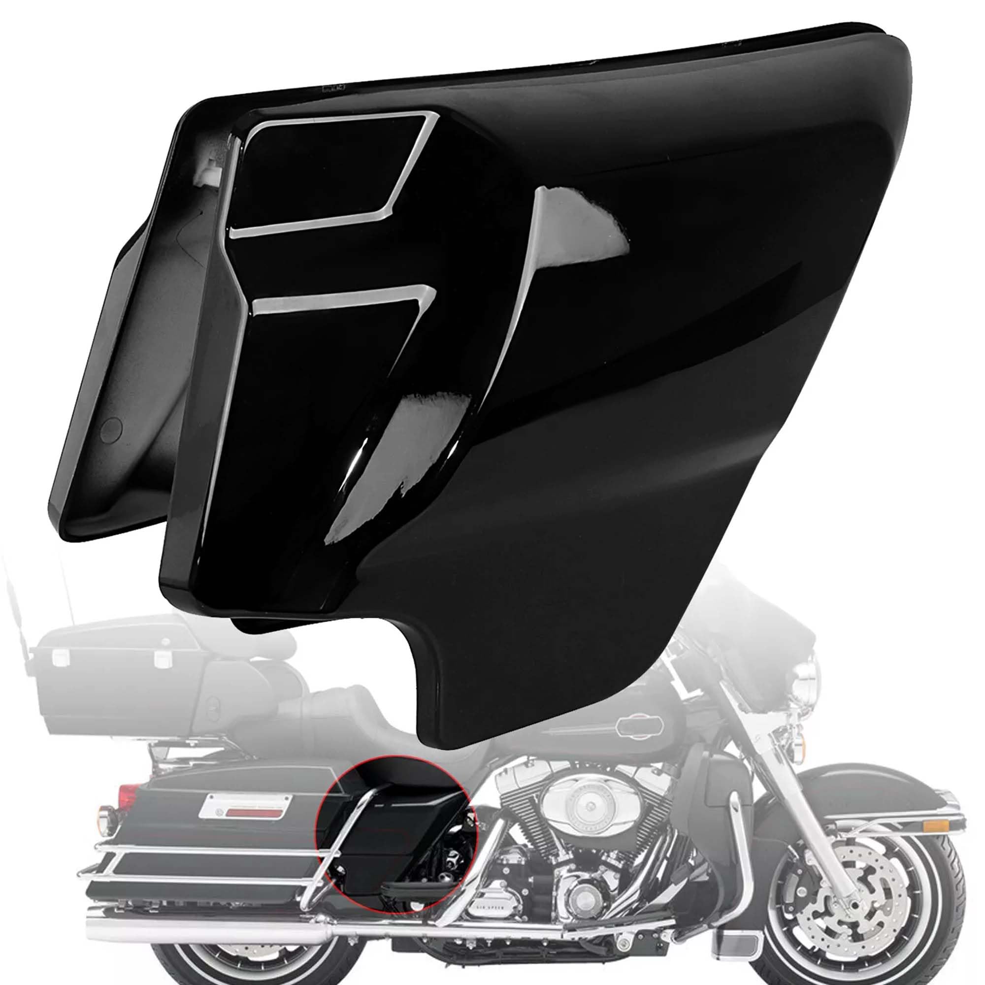 Amazon.com: Cyreedom 1 Pair Gross Black ABS (Plastic) Side Covers
