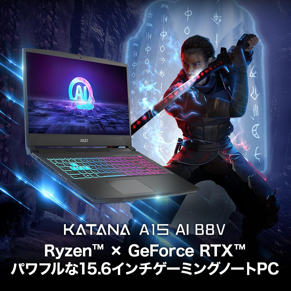 Amazon.co.jp: 【AMDRyzen9 & RTX4060搭載】 WQHD・高速165Hz MSI 