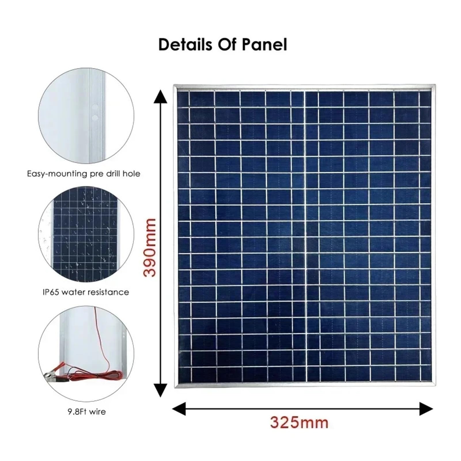 Kit de panel solar fotovoltaico de 1000W, 500W, 12V, cargador de panel solar con controlador 100A, adecuado for baterías rápidas en hogares/camping/RV(2PC Controller kiTS)