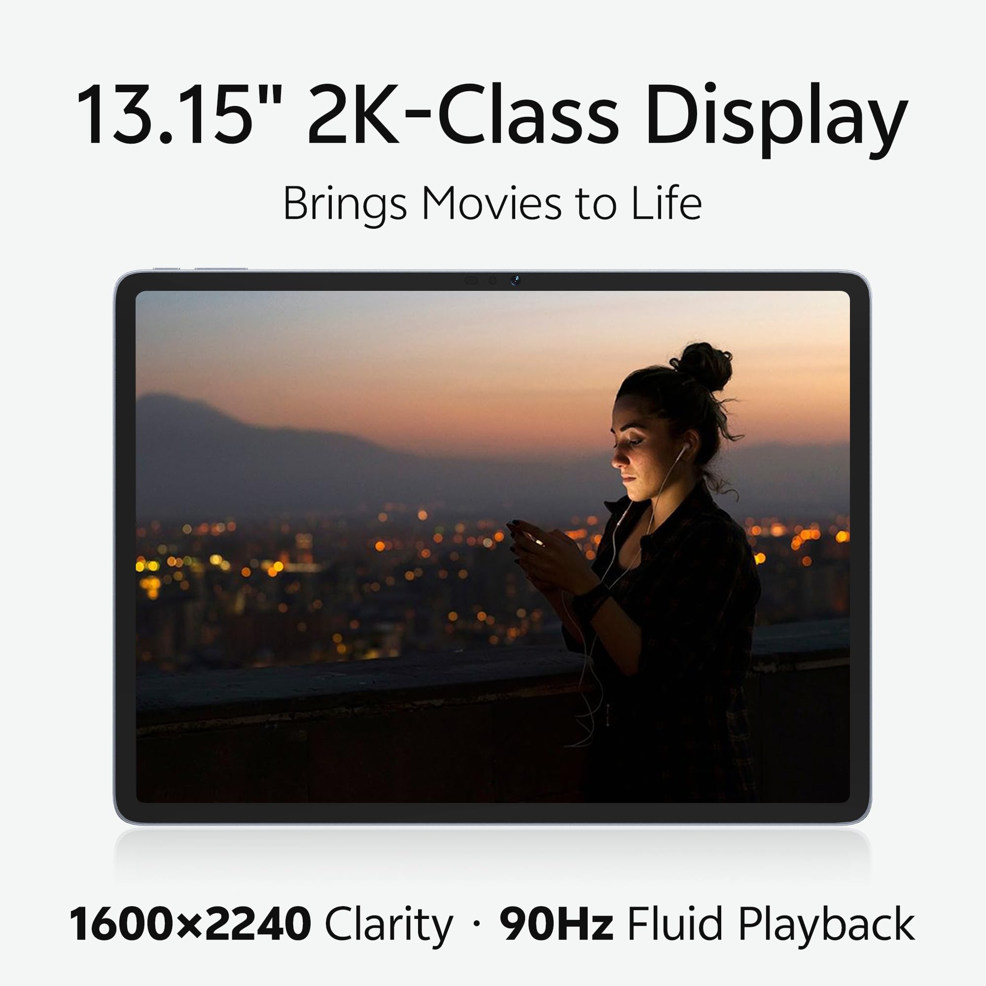 SVITOO Tablet 13 pollici, Android 16, 4G LTE con slot SIM, 8 GB RAM + 32 GB di espansione, 128 GB di memoria, 2 K Display 2240 x 1600, 90 Hz, 11000 mAh, Widevine L1