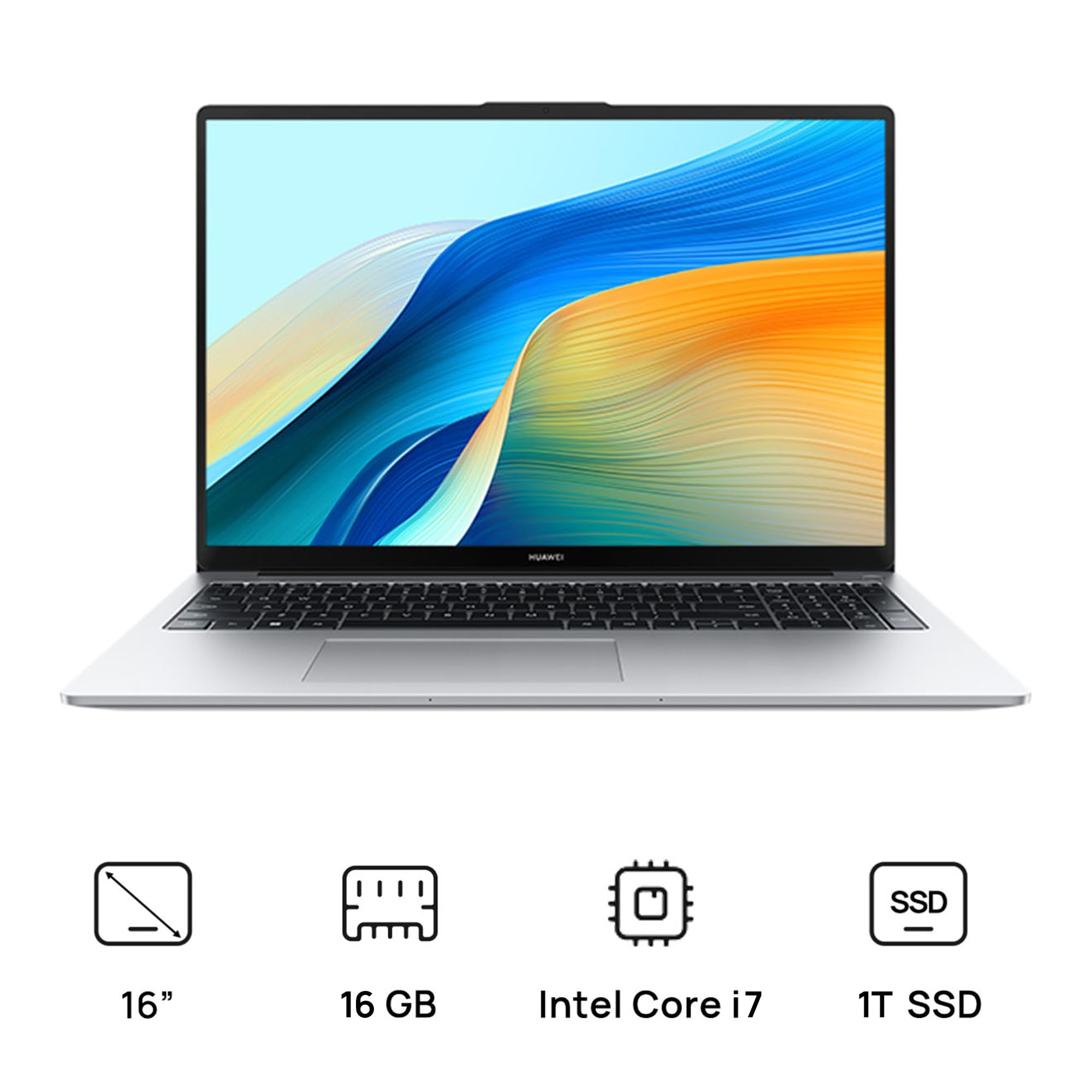 HUAWEI MateBook D 16 Laptop, 16-Inch FHD (1920×1200) Display