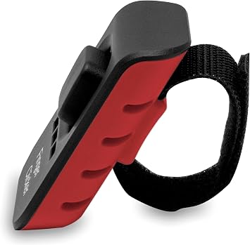 E-Collar Educator FT-330 Finger Clicker Dog Training Tool, Red | 4 Adjustable Sound Levels, Velcro Finger Strap, Manual Clicker for Dog Training, Red