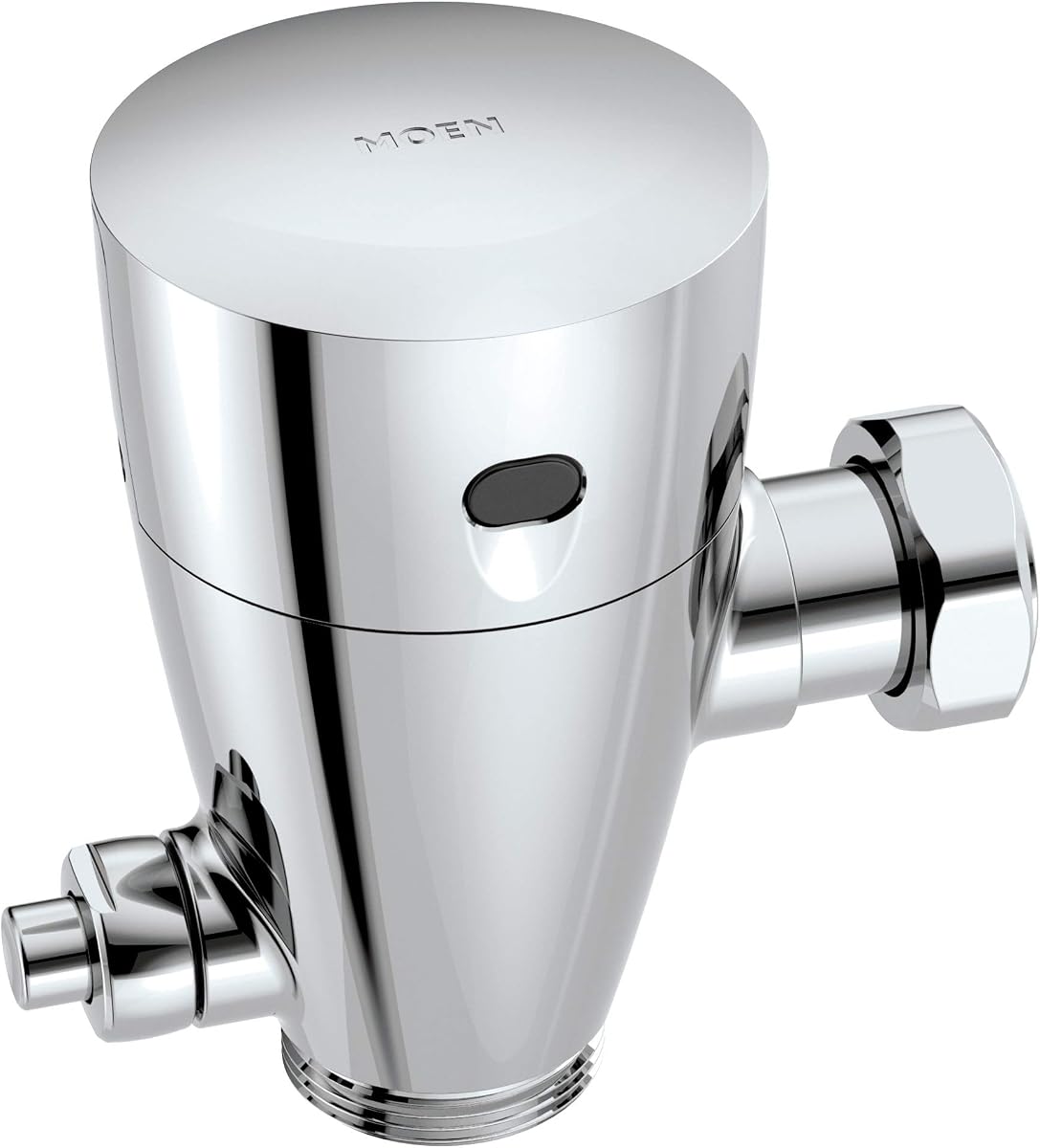 Moen 8310SR128 M-Power Válvulas de descarga electrónica comercial, válvula de descarga electrónica de 1-1/2 pulgadas, ajuste retro, cromado