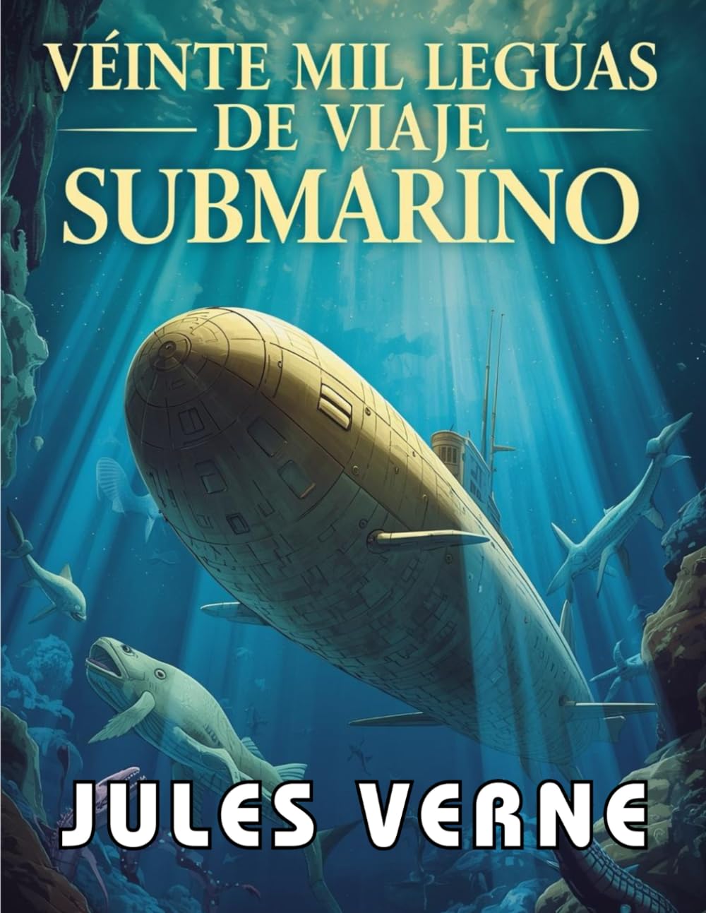 Veinte mil leguas de viaje submarino (Edición española): Una Aventura Clásica de Misterio y Exploración en las Profundidades del Mar