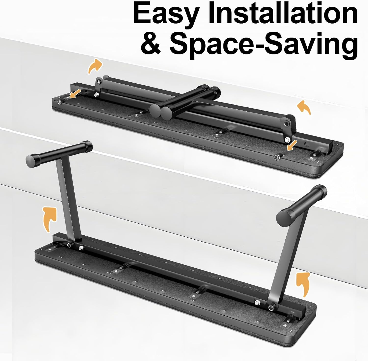 Flat Bench, Foldable Flat Weight Bench, Home Gym Workout Bench, Easy Assembly Strength Training Bench Press