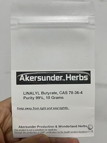 Miniatura 6 de LINALYL Butirato, CAS 78-36-4, Pureza 99%, 0.35 oz